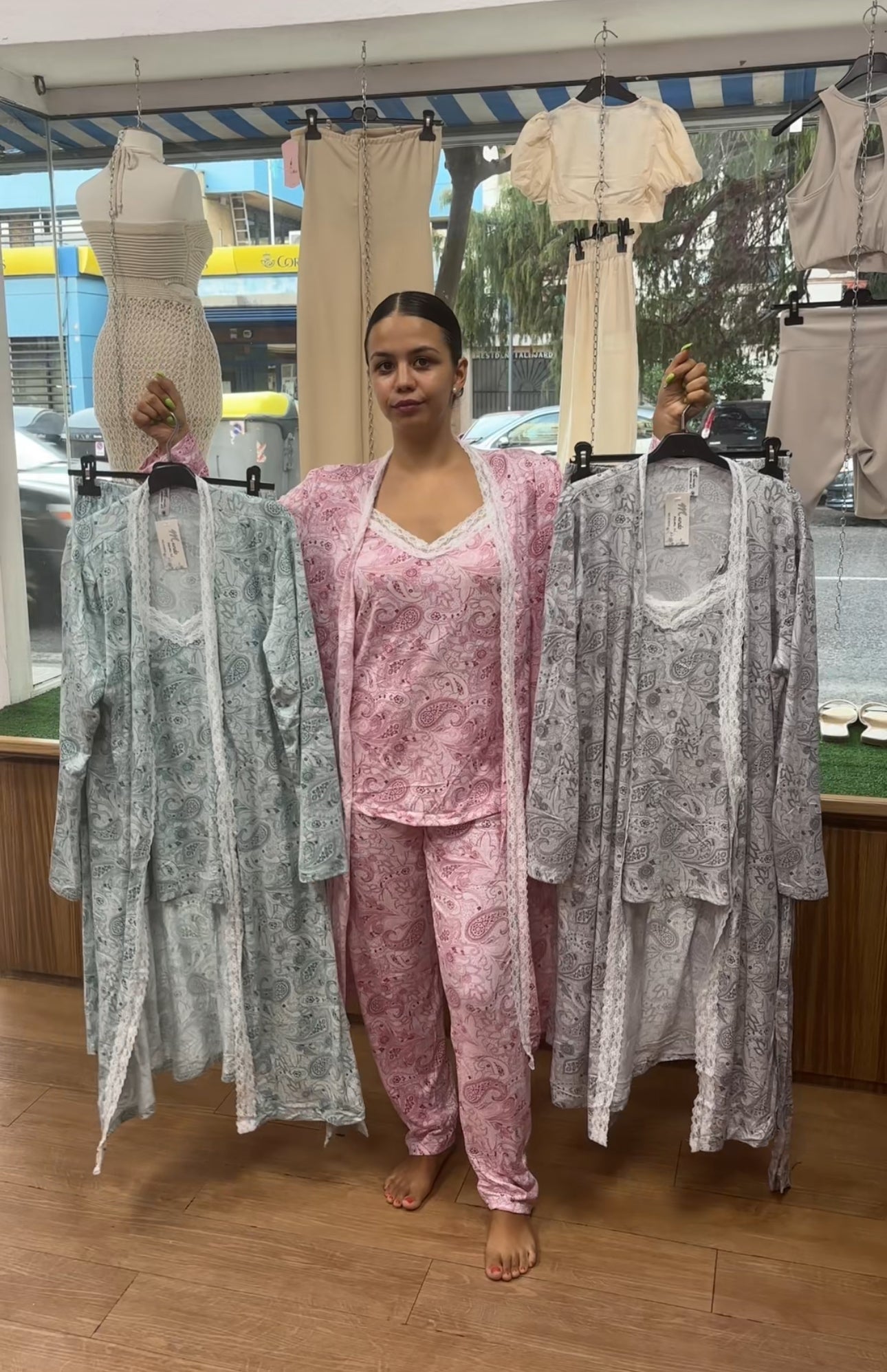 Pijama la estación