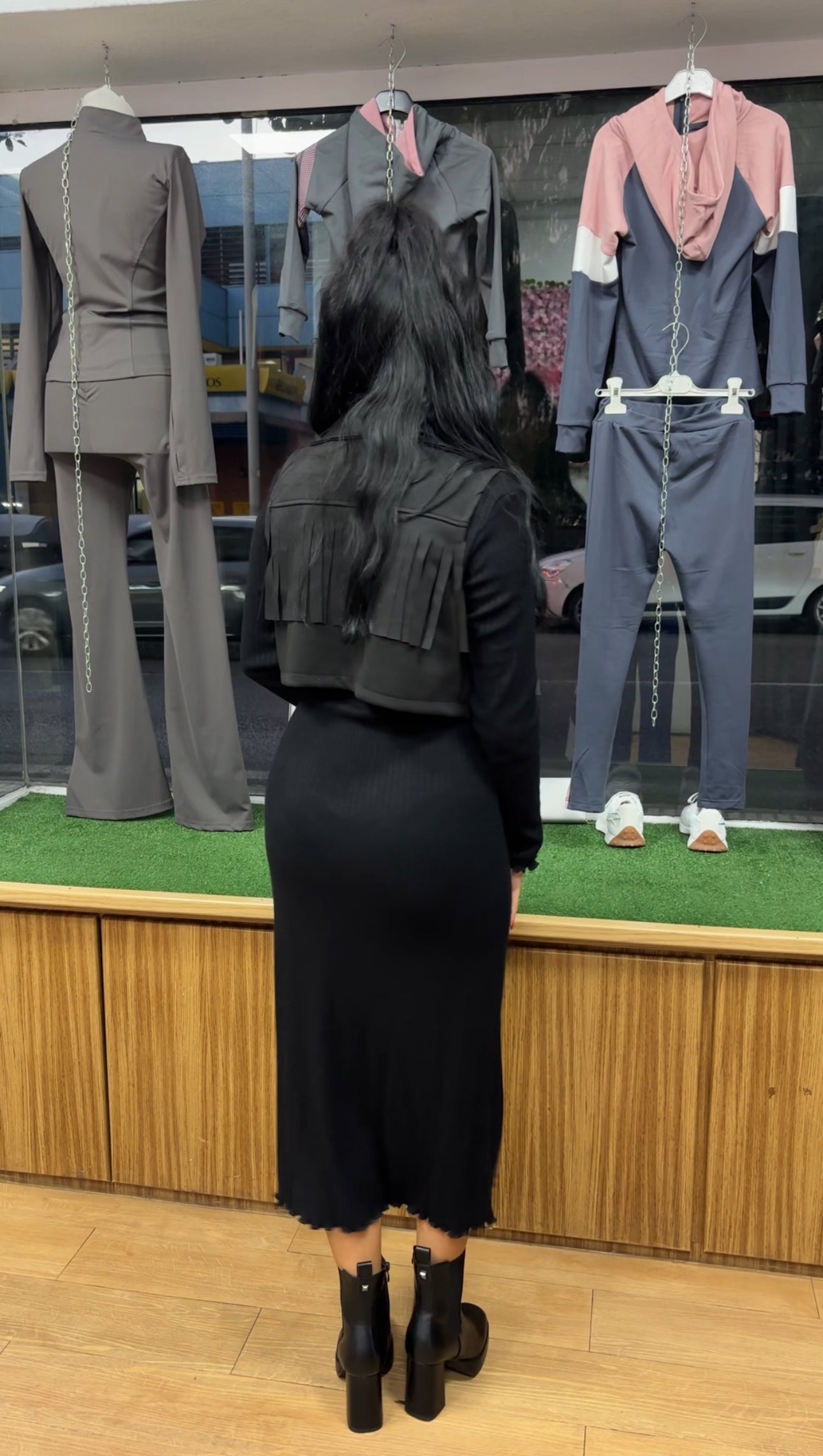 Vestido con chaleco