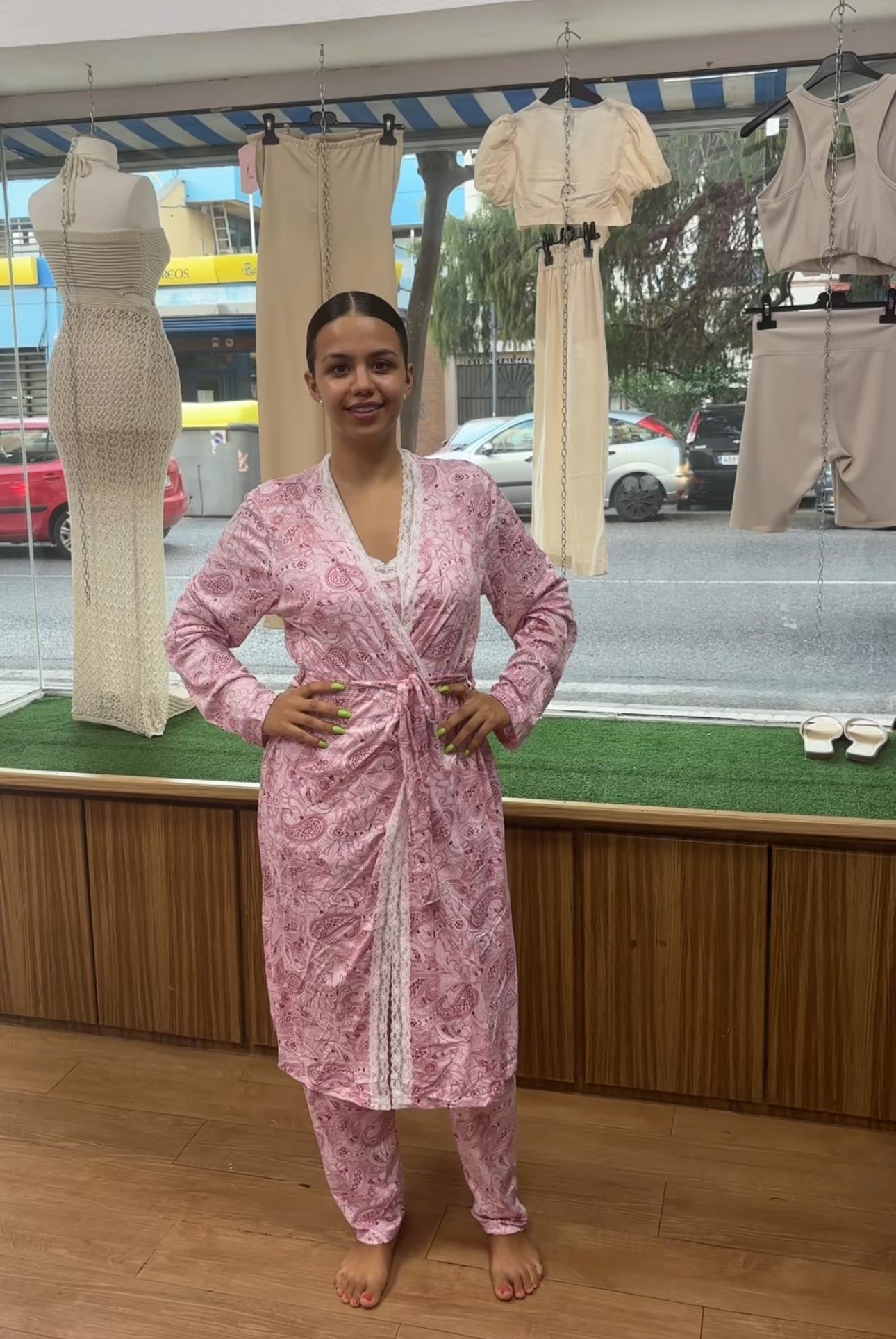Pijama la estación