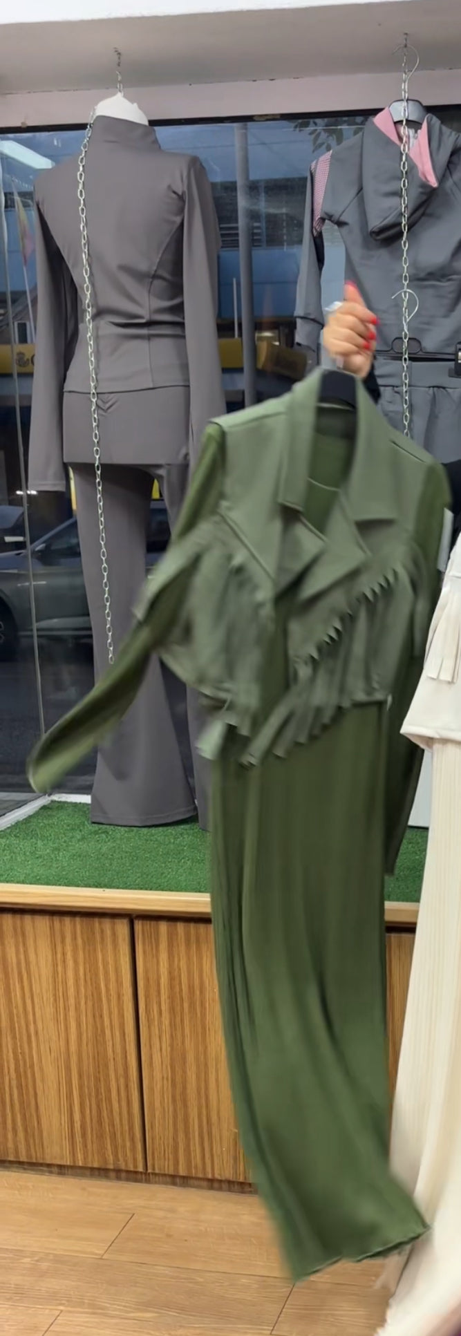 Vestido con chaleco
