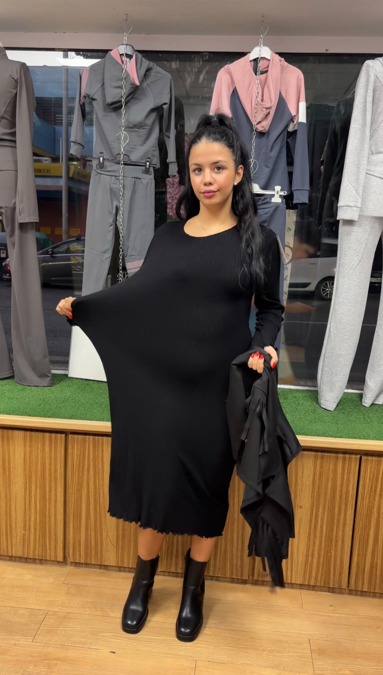Vestido con chaleco