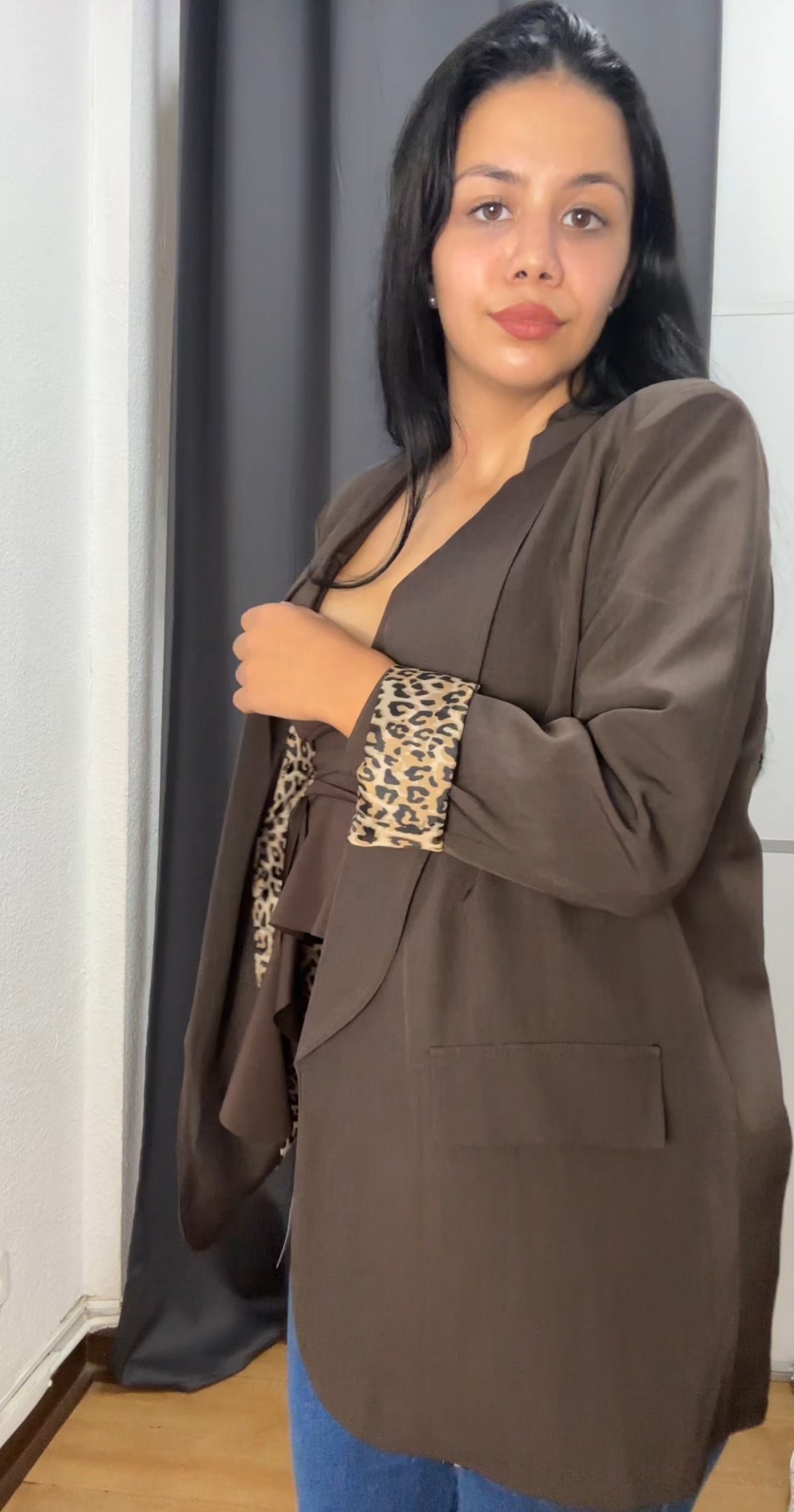 Blazer leopardo 
