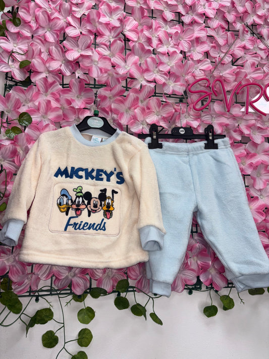 Pijama Mickey y Minnie mouse