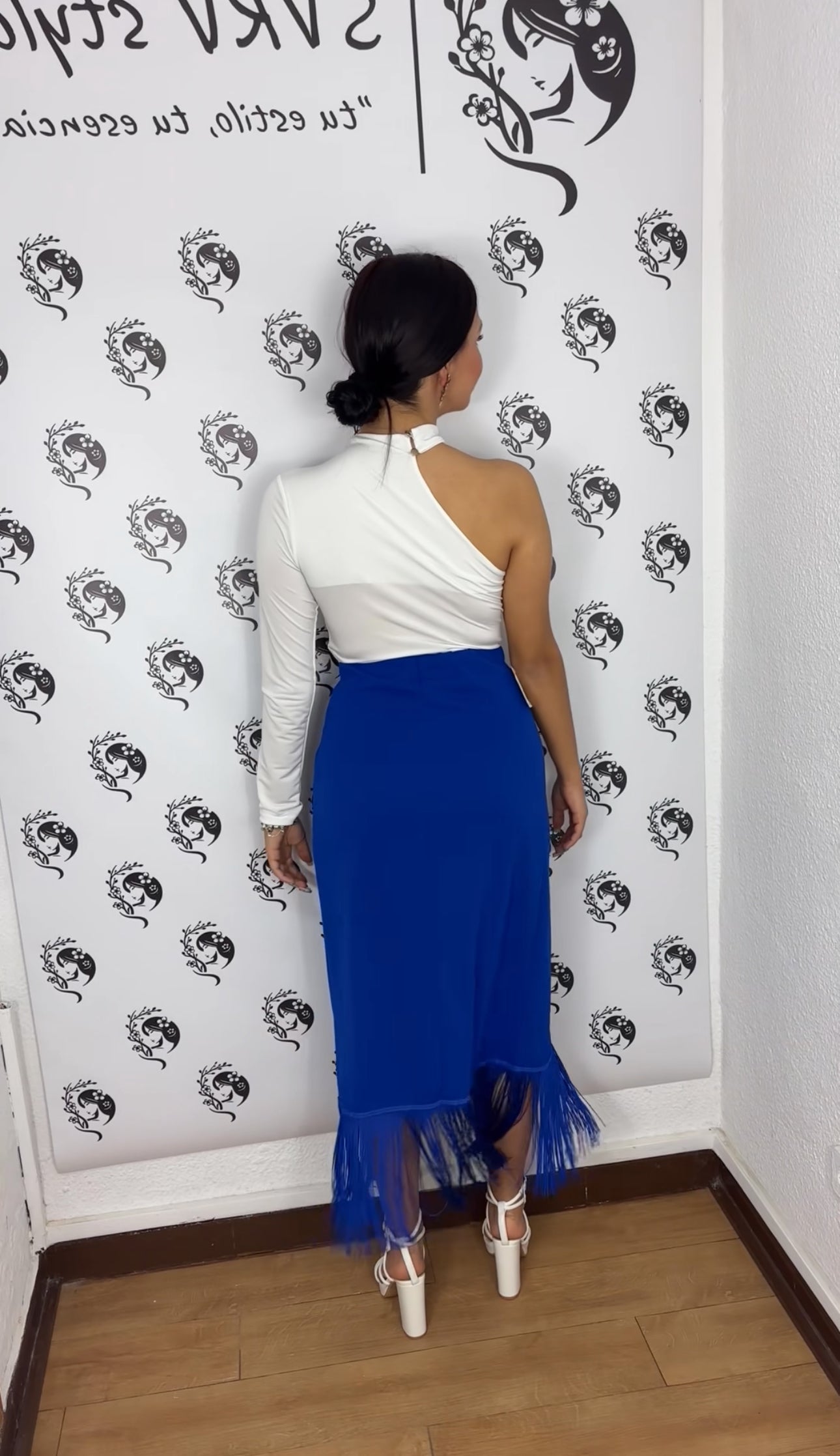 Falda flecos