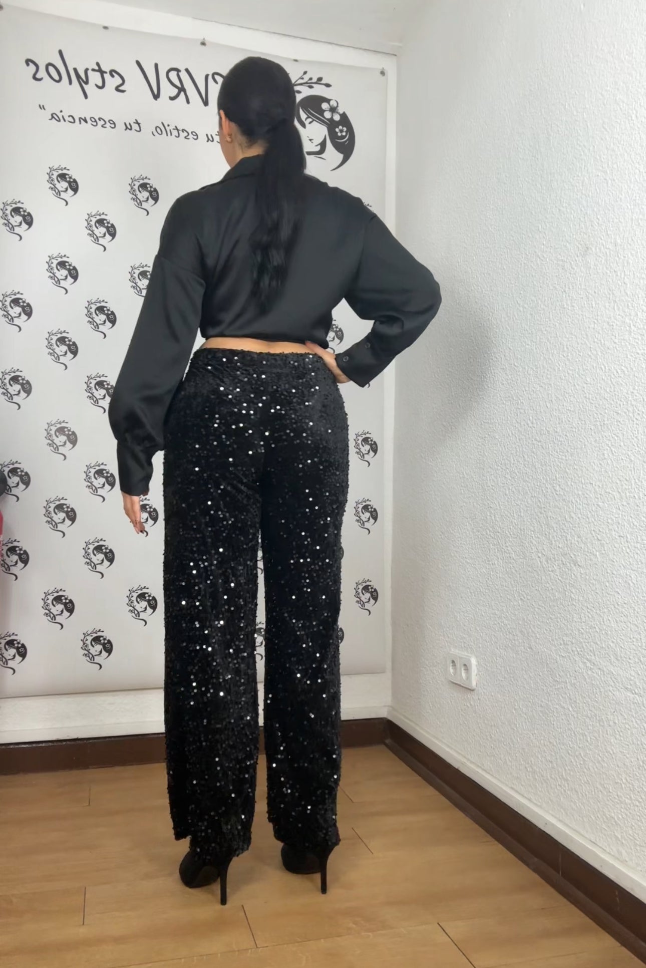 Pantalón lentejuelas