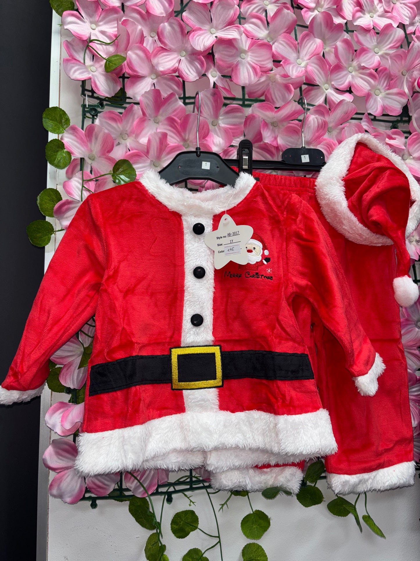 Conjunto papá Noel