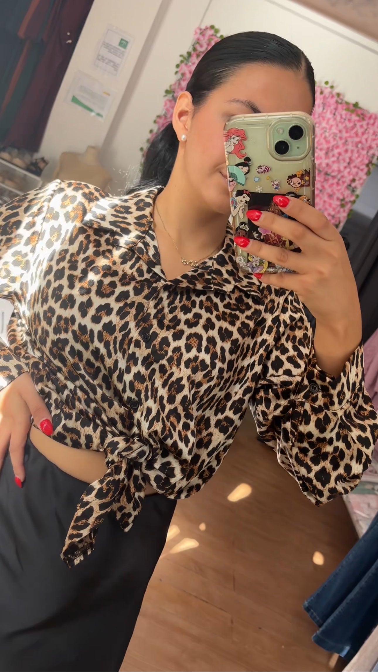 Camisa leopardo