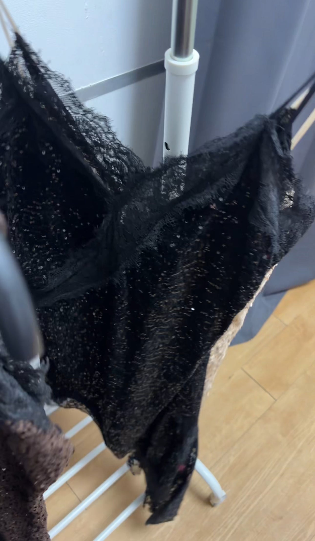 Vestido lencero lentejuelas