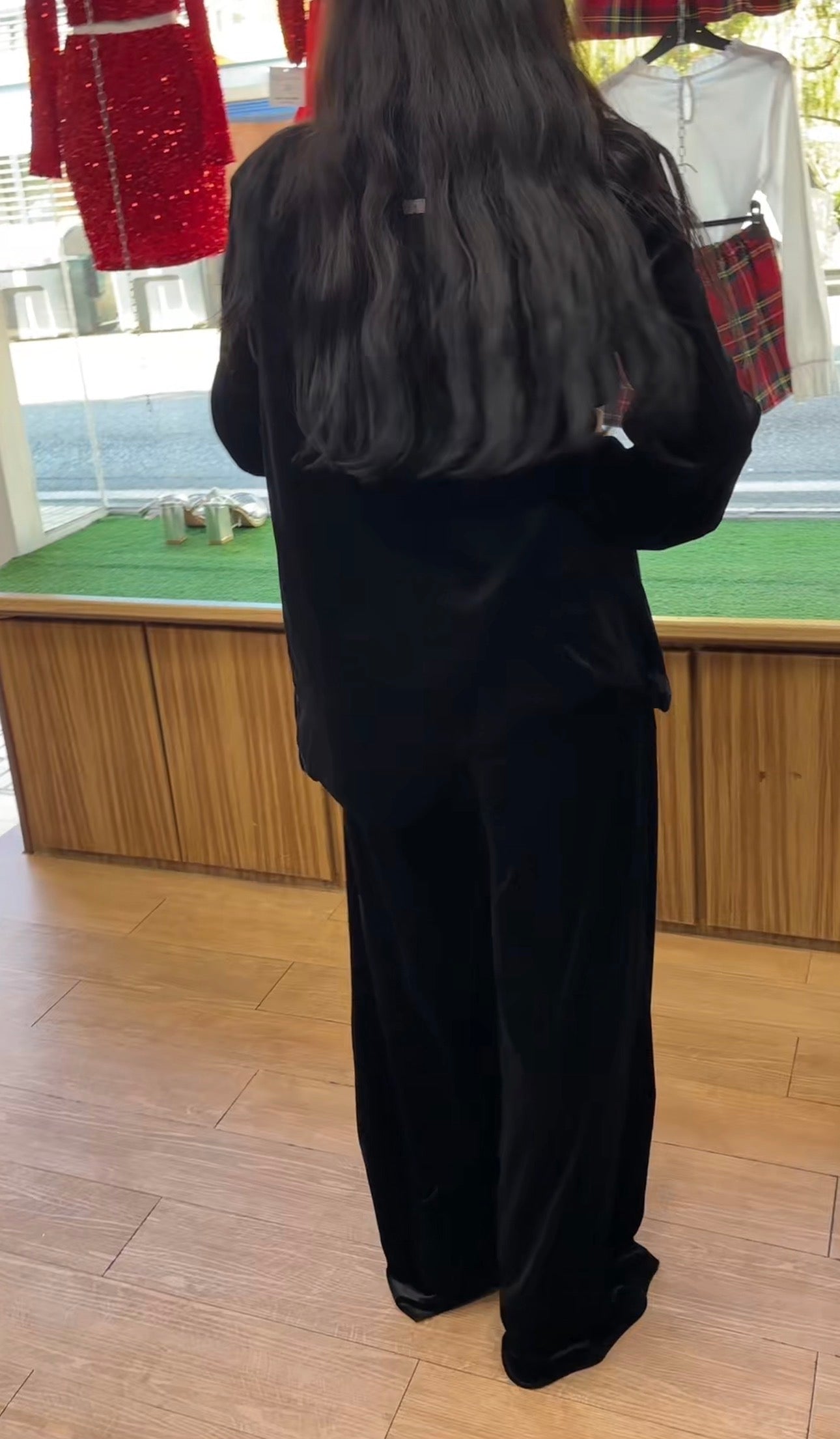 Traje chaqueta terciopelo