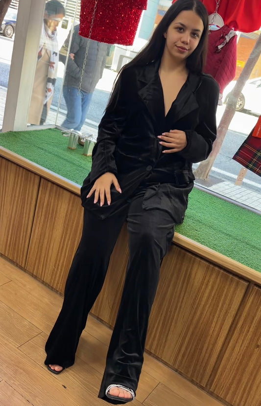 Traje chaqueta terciopelo