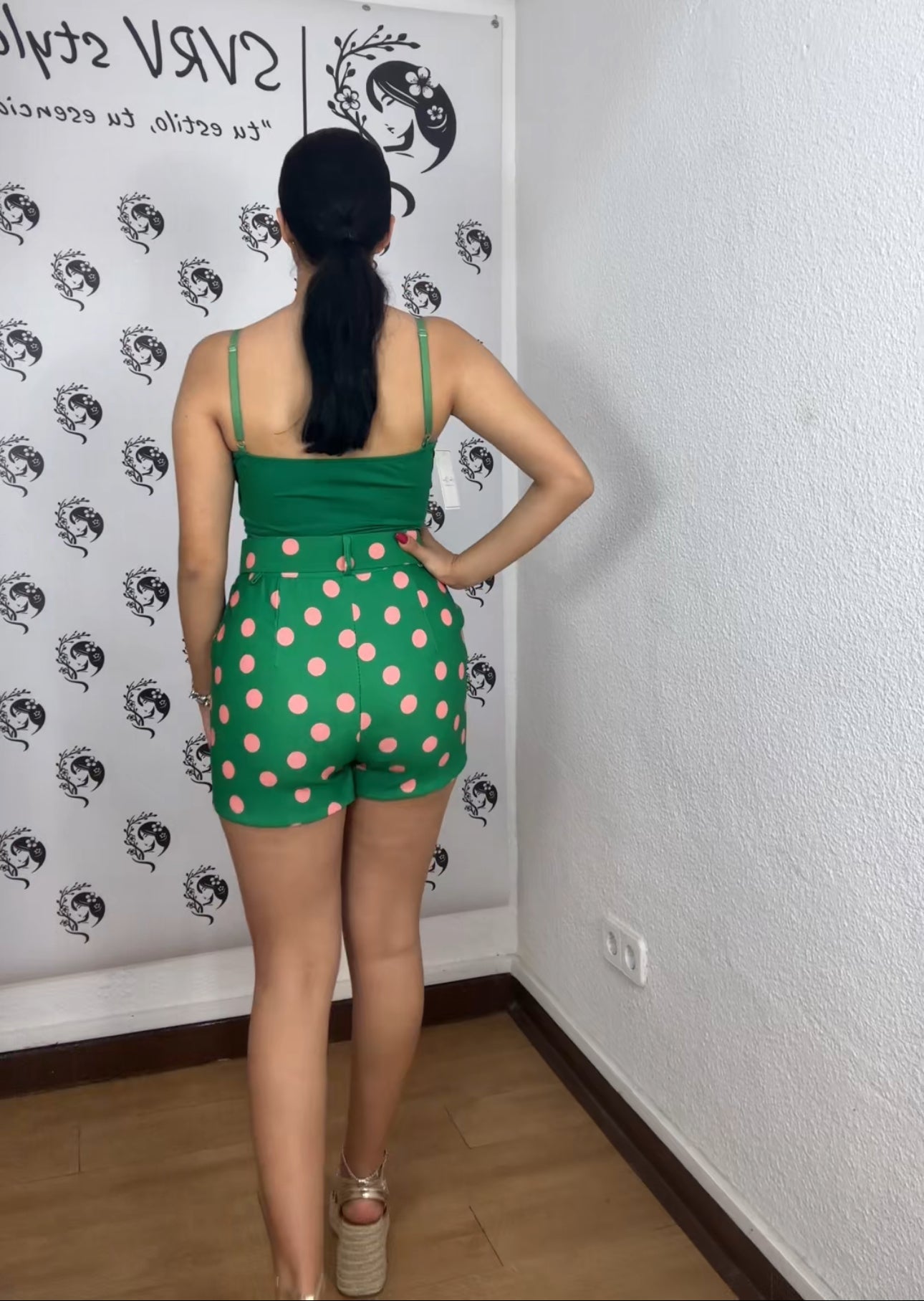 Pantalón lunares
