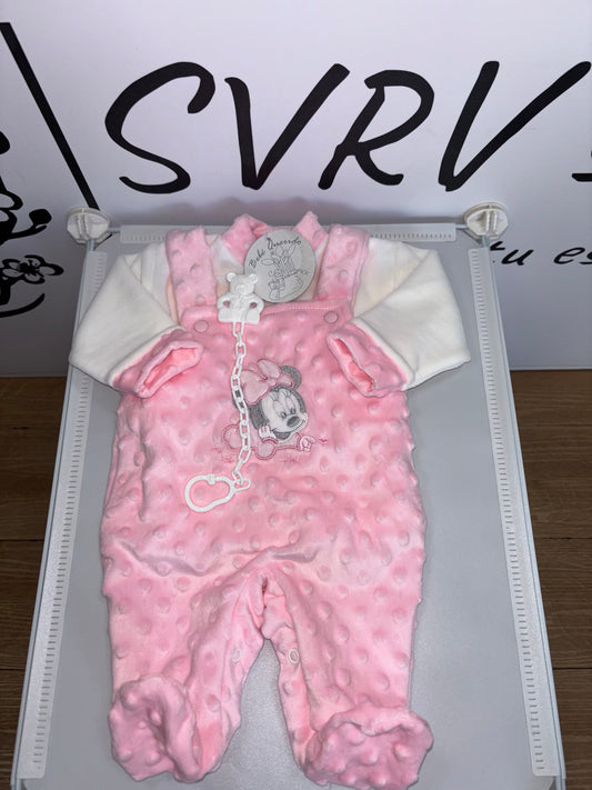 Pijamas enterizos Minnie y Mickey mouse