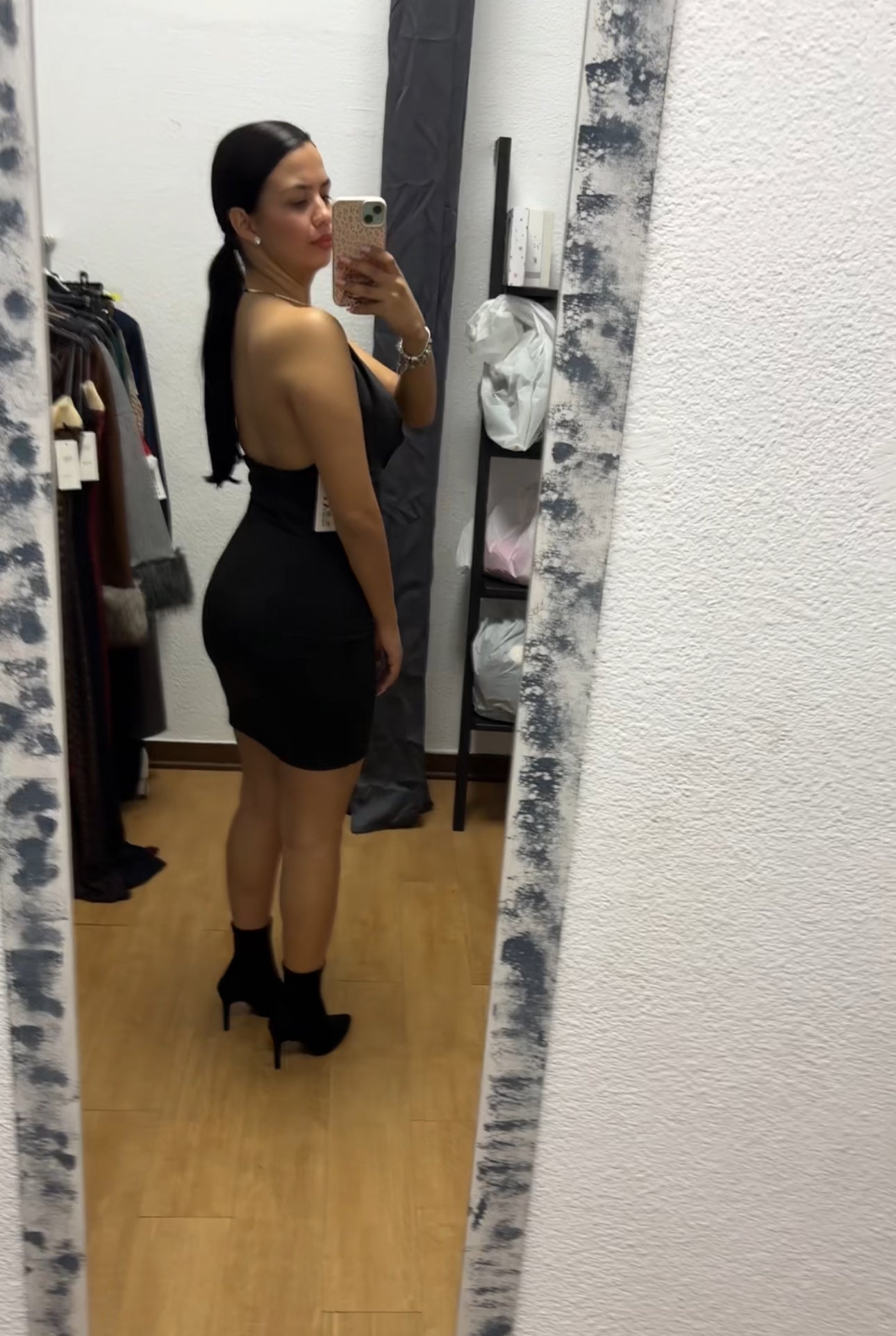 Vestido collar corto 2