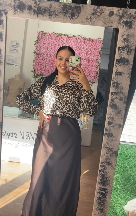 Camisa leopardo