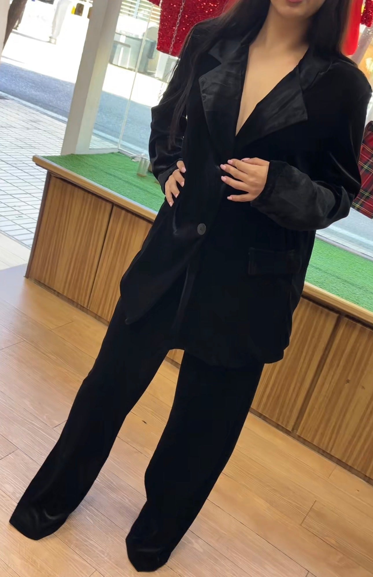 Traje chaqueta terciopelo